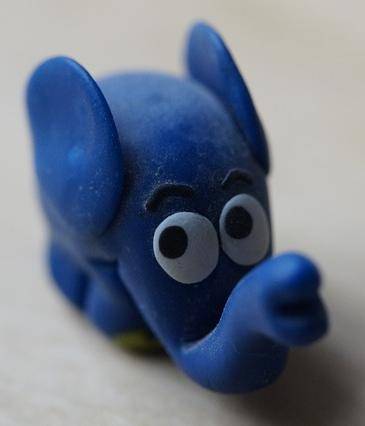 polymeerklei olifant